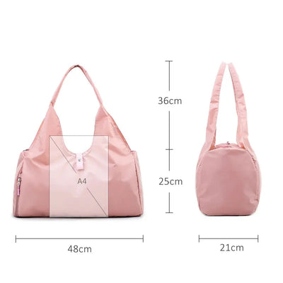 Stylish women's yoga gym bag with shoe compartment

Functional gym and yoga bag for women with pockets

Multi-purpose fitness duffel bag with yoga mat holder

Trendy organized gym bag for yoga and travel use

Durable gym bag for yoga, fitness, and daily commute

Large capacity workout bag for women with compartments

Lightweight and stylish fitness bag for gym and yoga

Water-resistant gym bag for yoga, fitness, and sports

All-in-one gym yoga tote bag with organized storage

Compact and organized yoga gym 