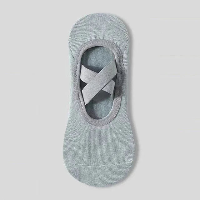 Breathable Towel Bottom Yoga Silicone Non-Slip Bandage Socks