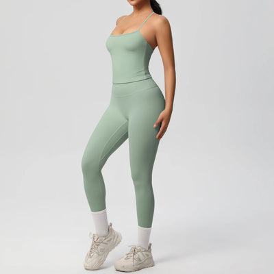 Women's 2-piece workout yoga set with leggings and sports bra

Seamless gym outfit for women yoga top and high waist leggings

Matching gym set for women two piece workout clothes

Stretchy athletic two-piece yoga outfit for women gym wear

High waisted workout leggings and sports crop top set

Breathable yoga gym clothes for women 2 piece matching set

Fitness activewear for women two piece yoga clothing set

Women’s compression workout set gym top and bottom outfit

Stylish 2 piece fitness set for women y