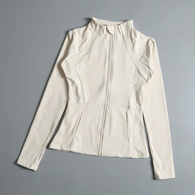 Women's round neck high elastic loose fit jacket with stand collar

Lightweight casual stand up collar jacket for spring and fall

High stretch loose jacket for women with zip-up stand collar

Trendy loose fit jacket for women with round neck and high elasticity

Breathable casual top jacket with stand collar for streetwear fashion

Comfy high elastic jacket for women with a modern round neckline

Stand collar zip jacket for women with relaxed loose fit design

Fashionable round collar loose jacket for laye