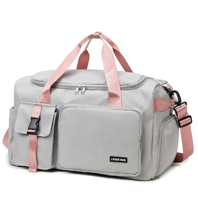 Girly Workout Dry Wet Fitness Bag Convert to Backpack