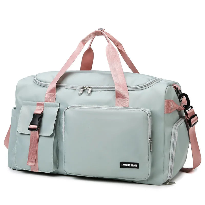 Girly Workout Dry Wet Fitness Bag Convert to Backpack