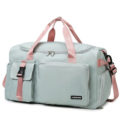Girly Workout Dry Wet Fitness Bag Convert to Backpack