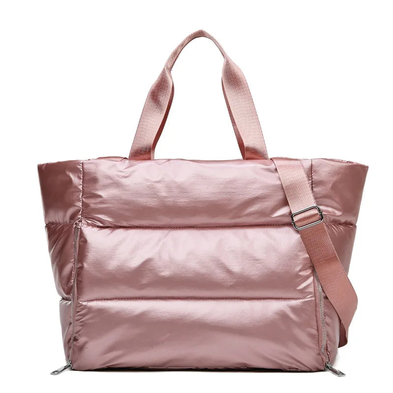 Large capacity gym bag for women with yoga mat holder

Cute pink workout tote bag for gym and travel

Stylish girly gym bag with shoe compartment and pockets

Waterproof yoga tote bag for women with large storage

Trendy fitness duffel bag for women with multiple compartments

Lightweight large gym bag for ladies with wet pocket

Travel-friendly yoga gym tote bag for women

Pretty gym bags for women with spacious interior

Fashionable workout bag for women with yoga gear storage

Multipurpose gym tote for w