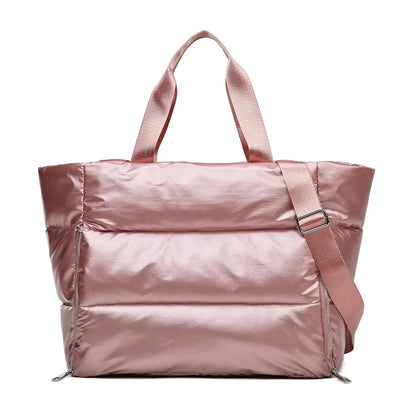Large capacity gym bag for women with yoga mat holder

Cute pink workout tote bag for gym and travel

Stylish girly gym bag with shoe compartment and pockets

Waterproof yoga tote bag for women with large storage

Trendy fitness duffel bag for women with multiple compartments

Lightweight large gym bag for ladies with wet pocket

Travel-friendly yoga gym tote bag for women

Pretty gym bags for women with spacious interior

Fashionable workout bag for women with yoga gear storage

Multipurpose gym tote for w