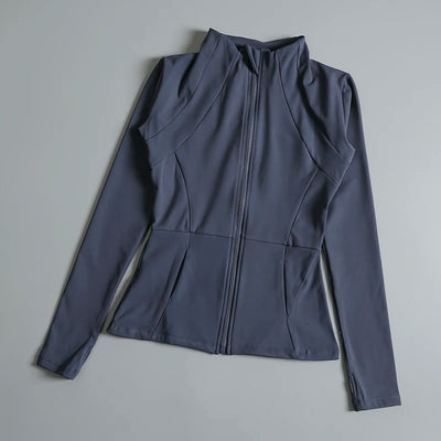 Women's round neck high elastic loose fit jacket with stand collar

Lightweight casual stand up collar jacket for spring and fall

High stretch loose jacket for women with zip-up stand collar

Trendy loose fit jacket for women with round neck and high elasticity

Breathable casual top jacket with stand collar for streetwear fashion

Comfy high elastic jacket for women with a modern round neckline

Stand collar zip jacket for women with relaxed loose fit design

Fashionable round collar loose jacket for laye