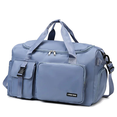 1.	pink waterproof gym bag with shoe compartment for women
2.	girly fitness duffel bag that converts to backpack
3.	cute dry wet separation gym bag for women
4.	women’s convertible workout backpack with wet pocket
5.	stylish gym bag with backpack straps for girls
6.	multi-functional fitness bag for women with dry wet pockets
7.	travel-friendly waterproof gym bag for ladies
8.	backpack duffel bag for gym and swimming women
9.	lightweight workout bag for women with wet compartment
10.	feminine convertible gym