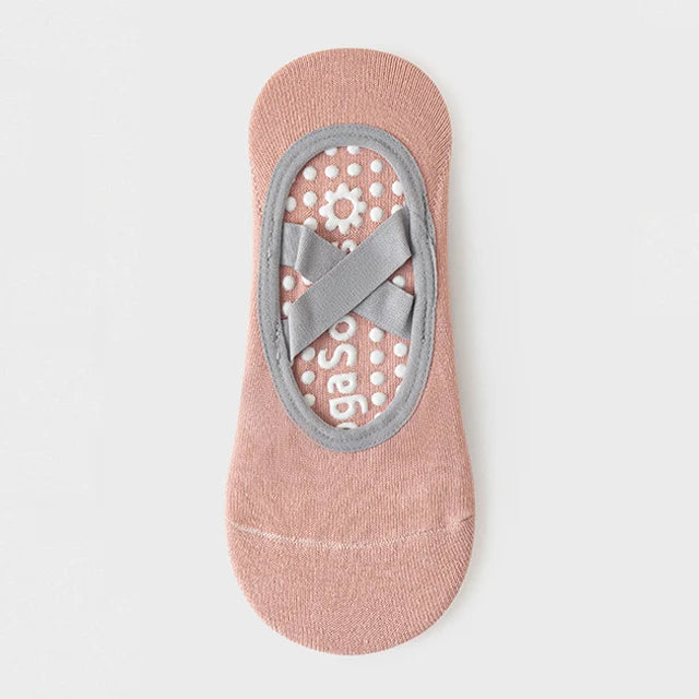 Breathable Towel Bottom Yoga Silicone Non-Slip Bandage Socks