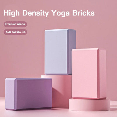 Yoga Bricks Gym Training Exercise Blocks