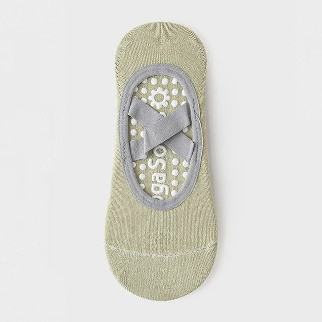 Breathable Towel Bottom Yoga Silicone Non-Slip Bandage Socks
