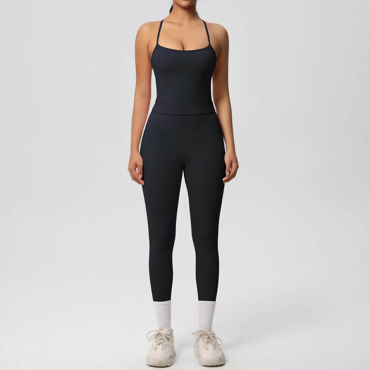 2-Piece Sportswear Yoga Gym Top and Bottom Set