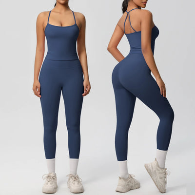 Women's 2-piece workout yoga set with leggings and sports bra

Seamless gym outfit for women yoga top and high waist leggings

Matching gym set for women two piece workout clothes

Stretchy athletic two-piece yoga outfit for women gym wear

High waisted workout leggings and sports crop top set

Breathable yoga gym clothes for women 2 piece matching set

Fitness activewear for women two piece yoga clothing set

Women’s compression workout set gym top and bottom outfit

Stylish 2 piece fitness set for women y