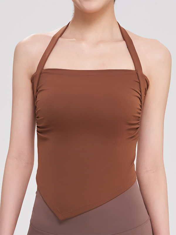 Halter Neck Yoga Fitness Top