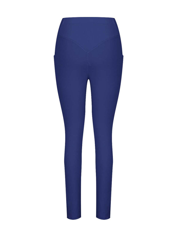 Women's High Waist Hip Pocket Yoga Pants