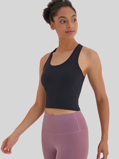Tight Fitting High Elastic Versatile Yoga Tank Top