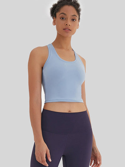 Tight Fitting High Elastic Versatile Yoga Tank Top