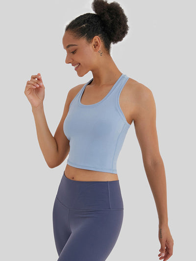 Tight Fitting High Elastic Versatile Yoga Tank Top