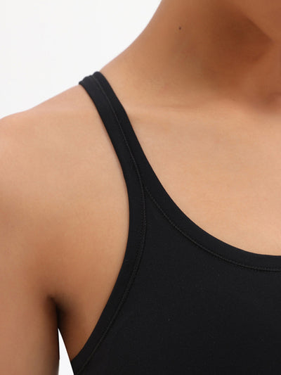Yoga All-In-One Solid Pastel Sports Bra