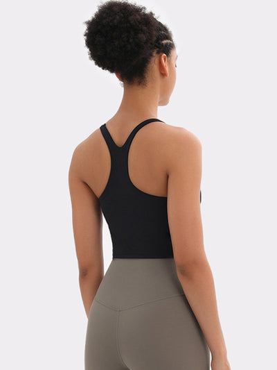 Yoga All-In-One Solid Pastel Sports Bra