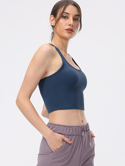 Yoga All-In-One Solid Pastel Sports Bra