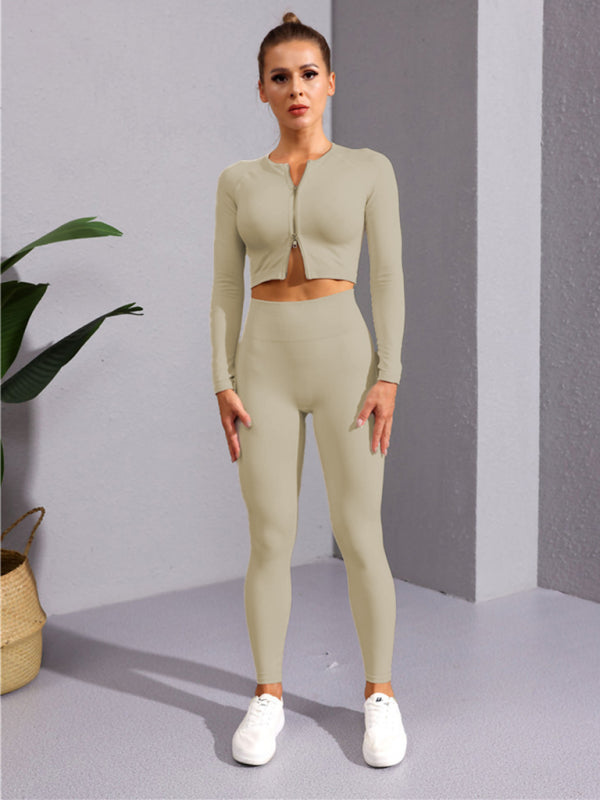Women's Multi-Color Fitness Jacket and Leggings Set

Long Sleeve Workout Zipper Jacket and Matching Leggings

Two-Piece Activewear Set with Zipper Jacket and Leggings

Colorful Fitness Outfit for Women with Jacket and Leggings

Trendy Zipper Workout Jacket and Leggings Gym Set

Athletic Two Piece Set with Long Sleeve Jacket and Leggings

High Waist Leggings and Zipper Jacket Sports Set for Women

Multi-Color Compression Jacket and Leggings Activewear Set

Stylish Women’s Workout Set with Jacket and Leggings