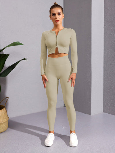 Women's Multi-Color Fitness Jacket and Leggings Set

Long Sleeve Workout Zipper Jacket and Matching Leggings

Two-Piece Activewear Set with Zipper Jacket and Leggings

Colorful Fitness Outfit for Women with Jacket and Leggings

Trendy Zipper Workout Jacket and Leggings Gym Set

Athletic Two Piece Set with Long Sleeve Jacket and Leggings

High Waist Leggings and Zipper Jacket Sports Set for Women

Multi-Color Compression Jacket and Leggings Activewear Set

Stylish Women’s Workout Set with Jacket and Leggings