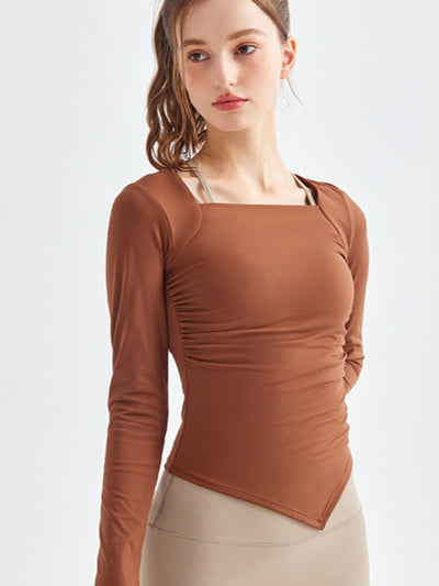 Women's square collar quick dry long sleeve workout top

Moisture wicking square neck athletic long sleeve shirt

Lightweight quick drying long sleeve fitness top for women

Square neckline long sleeve gym shirt with hem design

Breathable long sleeve sports top for women with square collar

Women's long sleeve running shirt quick dry square neck

Fitted workout long sleeve top with square hem and collar

High stretch quick drying long sleeve activewear top women

Stylish square neck athletic long sleeve tr