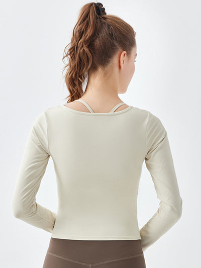 Women's square collar quick dry long sleeve workout top

Moisture wicking square neck athletic long sleeve shirt

Lightweight quick drying long sleeve fitness top for women

Square neckline long sleeve gym shirt with hem design

Breathable long sleeve sports top for women with square collar

Women's long sleeve running shirt quick dry square neck

Fitted workout long sleeve top with square hem and collar

High stretch quick drying long sleeve activewear top women

Stylish square neck athletic long sleeve tr
