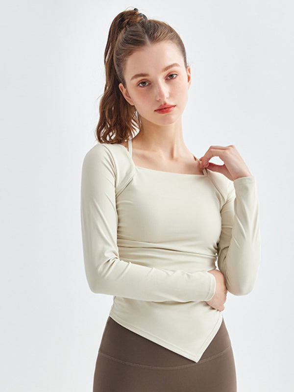 Women's square collar quick dry long sleeve workout top

Moisture wicking square neck athletic long sleeve shirt

Lightweight quick drying long sleeve fitness top for women

Square neckline long sleeve gym shirt with hem design

Breathable long sleeve sports top for women with square collar

Women's long sleeve running shirt quick dry square neck

Fitted workout long sleeve top with square hem and collar

High stretch quick drying long sleeve activewear top women

Stylish square neck athletic long sleeve tr