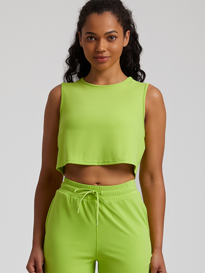 T-Shirts Thin Yoga Loose Sleeveless Fitness Top