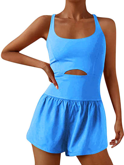 Women's One Piece Yoga Shorts Jumpsuit with Back Straps

Double Back Strap One Piece Workout Romper for Women

Seamless Yoga Jumpsuit with Double Strap Back Design

One Piece Athletic Shorts Romper for Yoga and Fitness

High Stretch Yoga Romper with Built-in Shorts and Straps

One Piece Backless Double Strap Fitness Jumpsuit Women

Sleeveless Yoga Shorts Bodysuit with Double Back Straps

Women’s Full Body Workout One Piece Jumpsuit with Straps

Form-Fitting Yoga Romper with Supportive Back Straps

One Piece