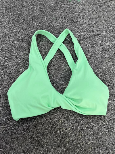 Quick-Drying Yoga Cross-Back Sports Bra
