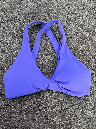 Quick-Drying Yoga Cross-Back Sports Bra