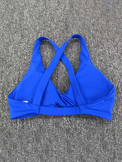 Quick-Drying Yoga Cross-Back Sports Bra