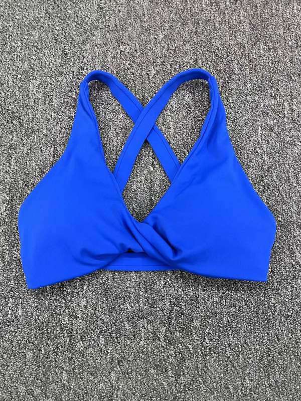 Quick-Drying Yoga Cross-Back Sports Bra