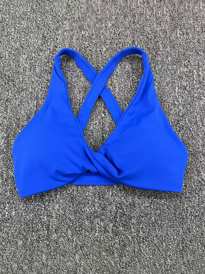 Quick-Drying Yoga Cross-Back Sports Bra
