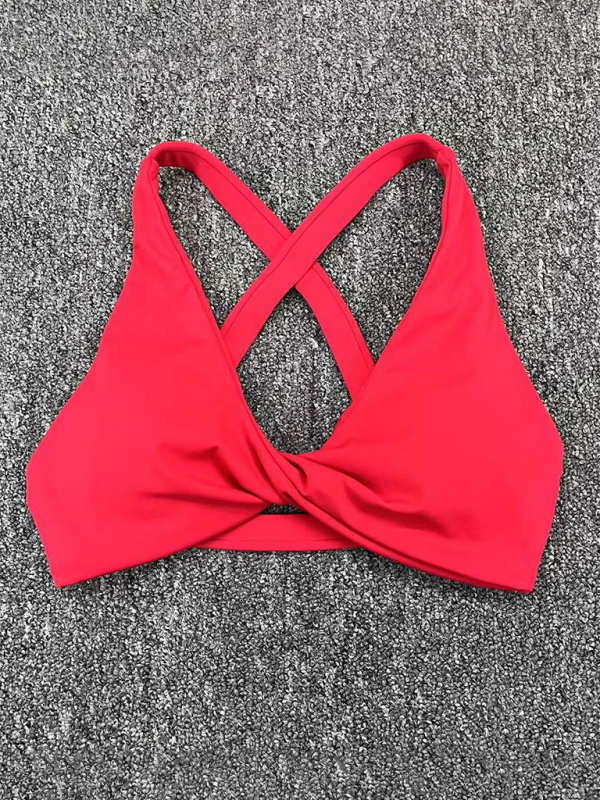 Quick-Drying Yoga Cross-Back Sports Bra