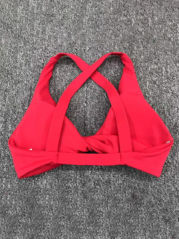 Quick-Drying Yoga Cross-Back Sports Bra