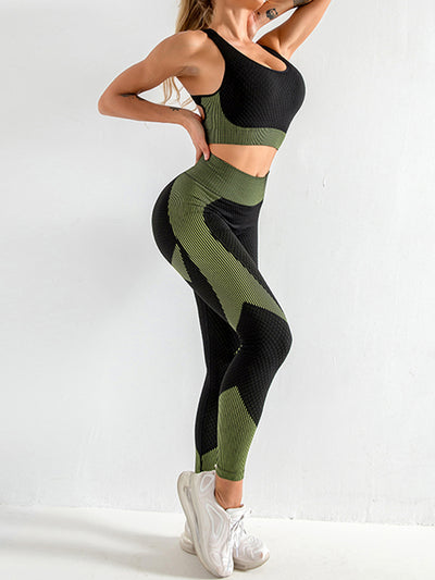 3-Piece Yoga Clothing Fitness Workout Set