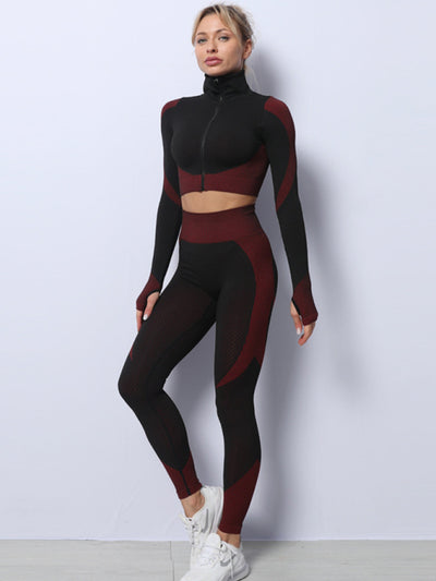 3-Piece Yoga Clothing Fitness Workout Set