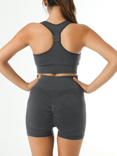 Yoga Sports Workout Gym Solid Color Sports Bra