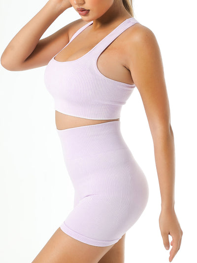 Yoga Sports Workout Gym Solid Color Sports Bra