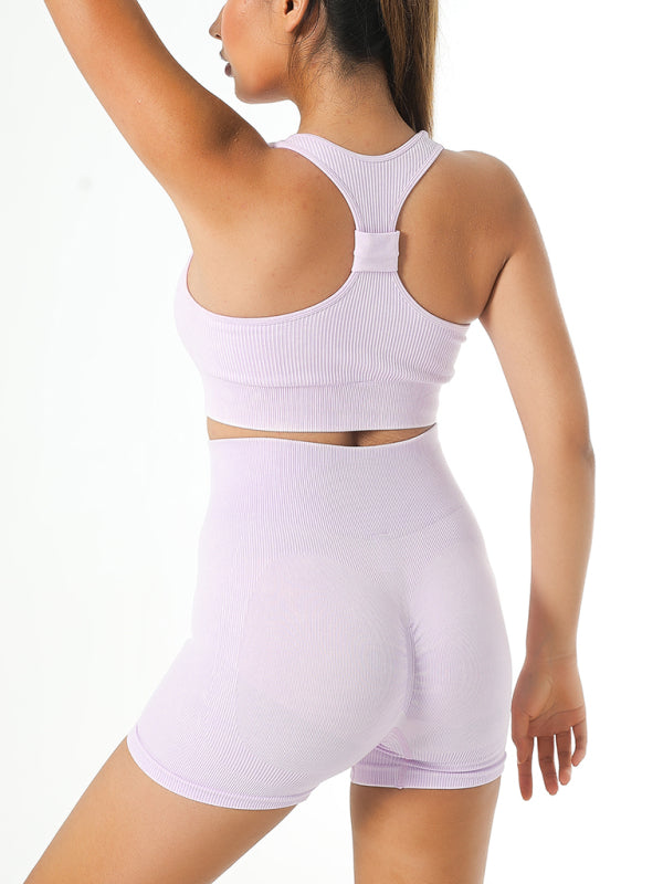 Yoga Sports Workout Gym Solid Color Sports Bra
