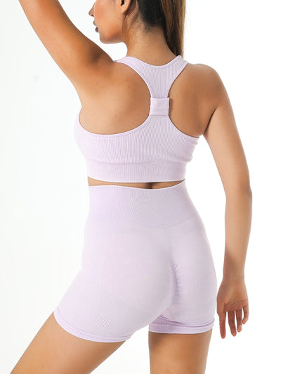 Yoga Sports Workout Gym Solid Color Sports Bra