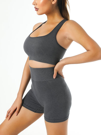 Yoga Sports Workout Gym Solid Color Sports Bra