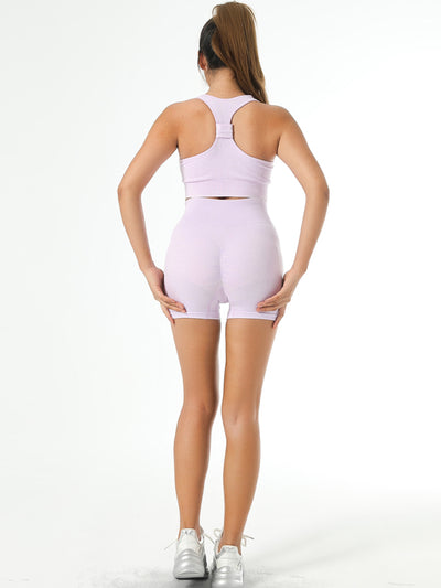 Quick-drying yoga gym workout shorts