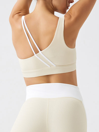 Eco-friendly recycled fabric yoga sports bra for women

Light color contrast sustainable yoga sports bra

Recycled material moisture-wicking yoga sports bra

High-support eco yoga bra with color block design

Sustainable light tone sports bra for yoga and fitness

Organic feel recycled fabric sports bra for workouts

Breathable recycled yoga bra with modern contrast colors

Eco-conscious yoga sports bra for low impact workouts

Fashionable light color eco-friendly activewear bra

Environmentally friendly co