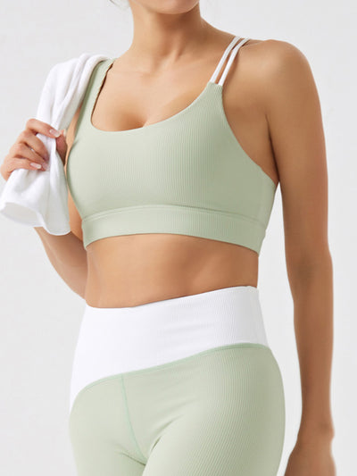 Eco-friendly recycled fabric yoga sports bra for women

Light color contrast sustainable yoga sports bra

Recycled material moisture-wicking yoga sports bra

High-support eco yoga bra with color block design

Sustainable light tone sports bra for yoga and fitness

Organic feel recycled fabric sports bra for workouts

Breathable recycled yoga bra with modern contrast colors

Eco-conscious yoga sports bra for low impact workouts

Fashionable light color eco-friendly activewear bra

Environmentally friendly co