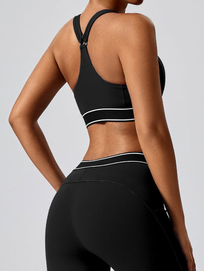 Elastic Fitness Fashion Yoga Sports Bra
