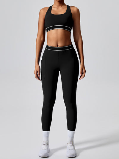 Elastic Fitness Fashion Yoga Sports Bra